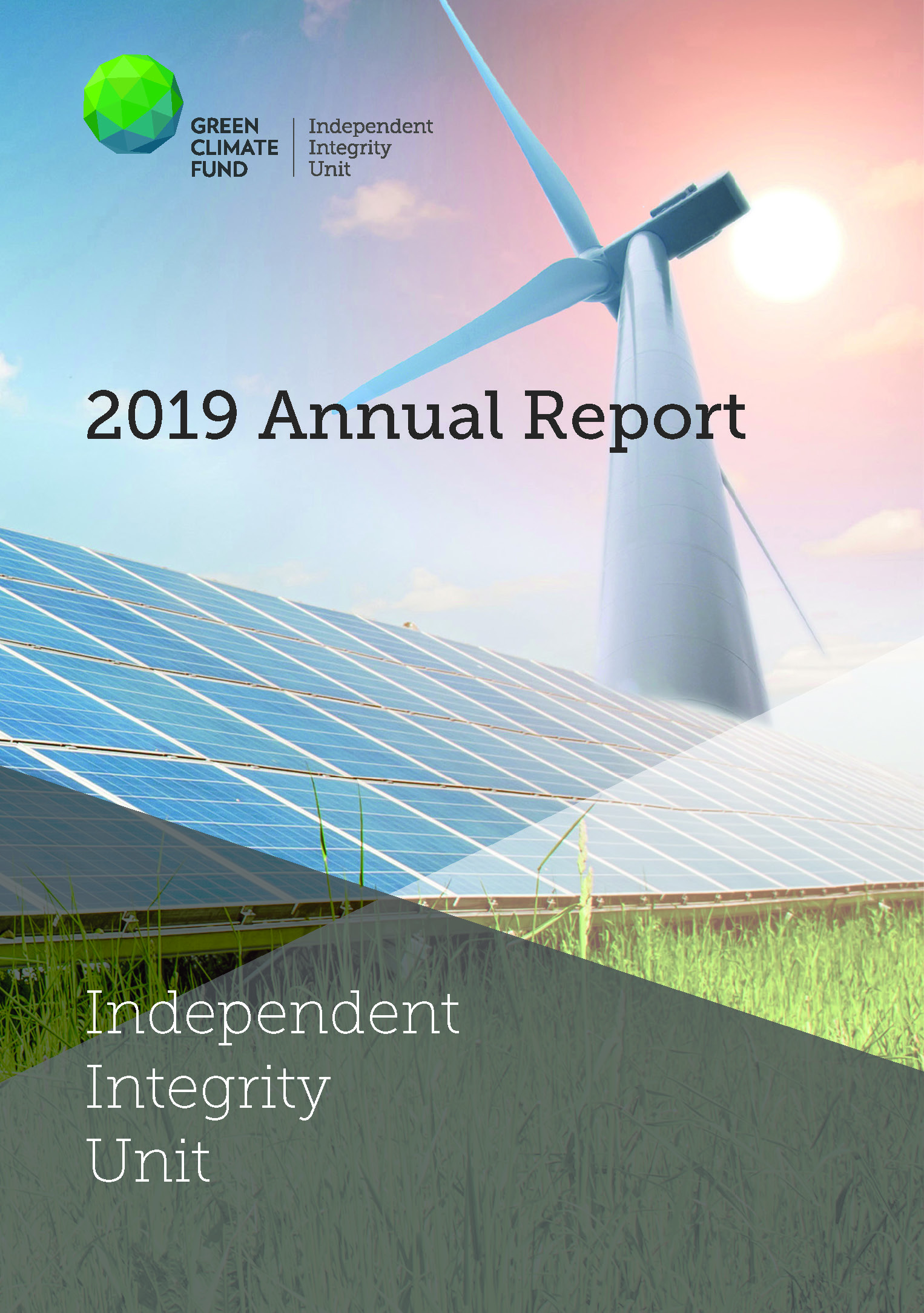 Document cover for 2019 Annual Report