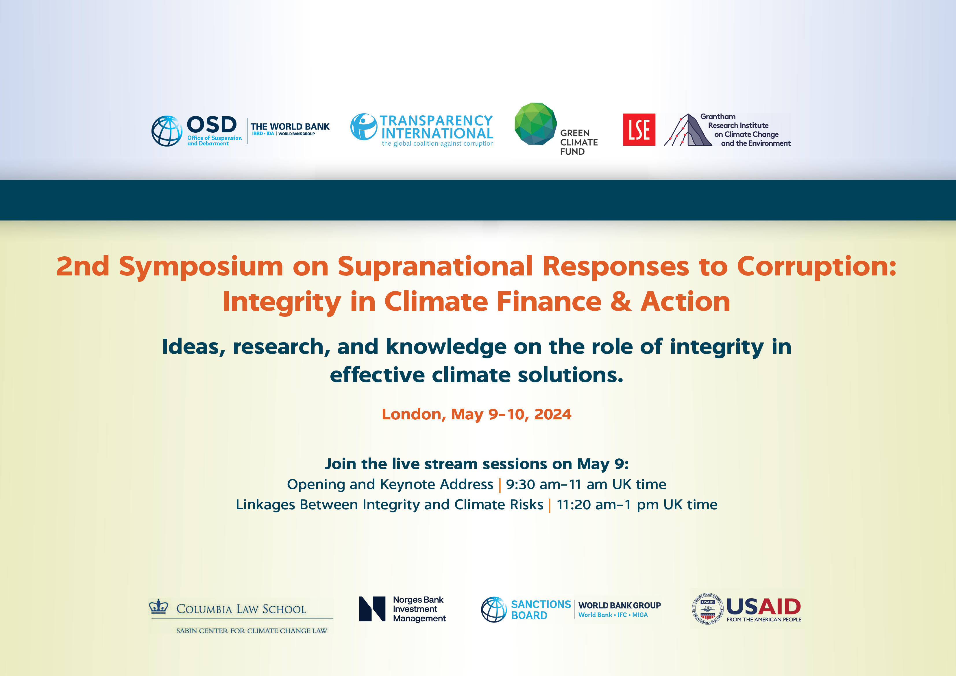 2nd Symposium on Supranational Responses to Corruption Integrity in